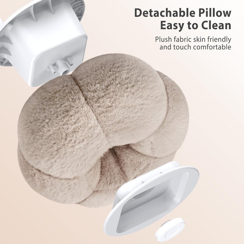 CreaDream Pumpkin Tablet Pillow Stand Holder for Kindle iPad, Adjustable Phone Pillow Stand for Lap Bed with Detachable Snack Bowl, Compatible with 4.7"-13" Tablet, iPad, iPhone, Samsung Tabs, Kindle - Image 5